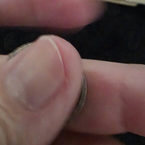 Item # JA139 James Avery Retired Infinity ring size 7 - Picture 3 of 4